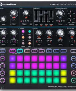سینتی سایزر نویشن Novation Circuit Mono Station - موزیک آندلس