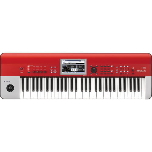 Korg Krome 61 Red | ورک استیشن کرگ - موزیک آندلس
