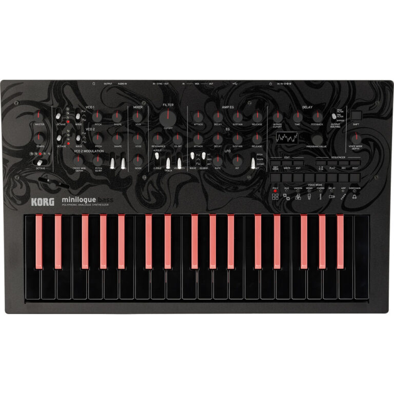 Korg minilogue bass | قیمت و مشخصات فنی - موزیک آندلس