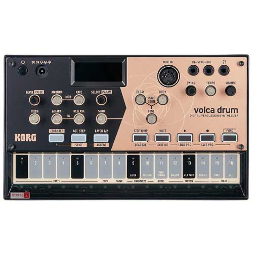 Korg Volca Drum | قیمت سینتی سایزر | ارسال رایگان - موزیک آندلس