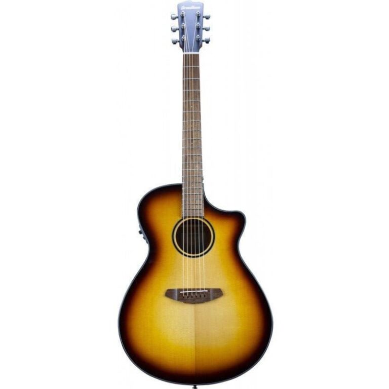 Breedlove Discovery S Dreadnought Concerto Edgeburst CE - European Spruce-African Mahogany (DSCO44CEEUAM)