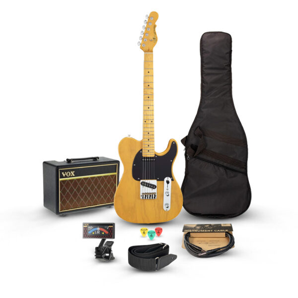 پکیج گیتار G&L Pack No.1 - Tribute ASAT Classic MP - Butterscotch Blonde