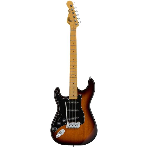 گیتار الکتریک G&L Tribute S500 LH MP - Tobacco Sunburst