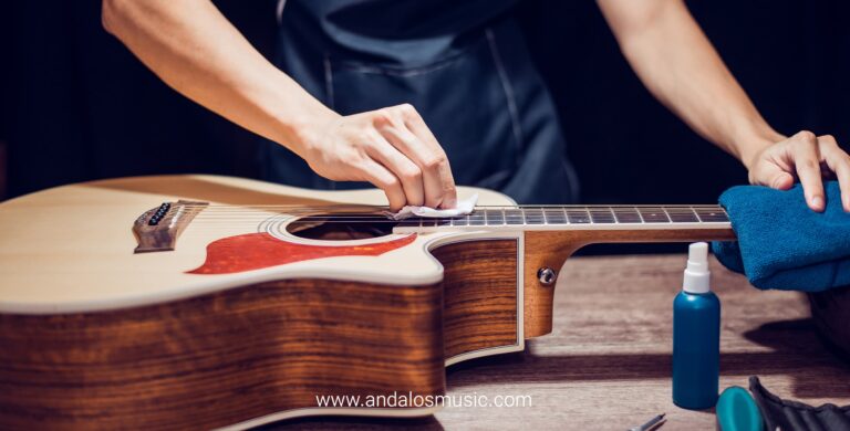 آموزش تمیز کردن و نگهداری گیتار برای افزایش عمر ساز 5 تمیز کردن و نگهداری گیتار