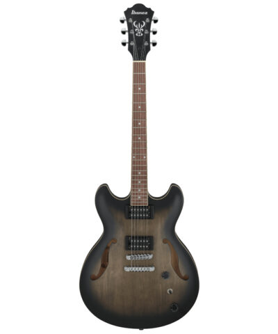 گیتار الکتریک IBANEZ AS53 - TRANSPARENT BLACK FLAT