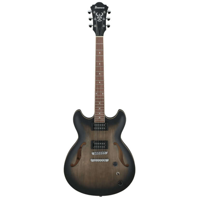 IBANEZ AS53 - TRANSPARENT BLACK FLAT