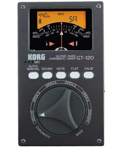 تیونر گیتار الکتریک و بیس KORG GT-120