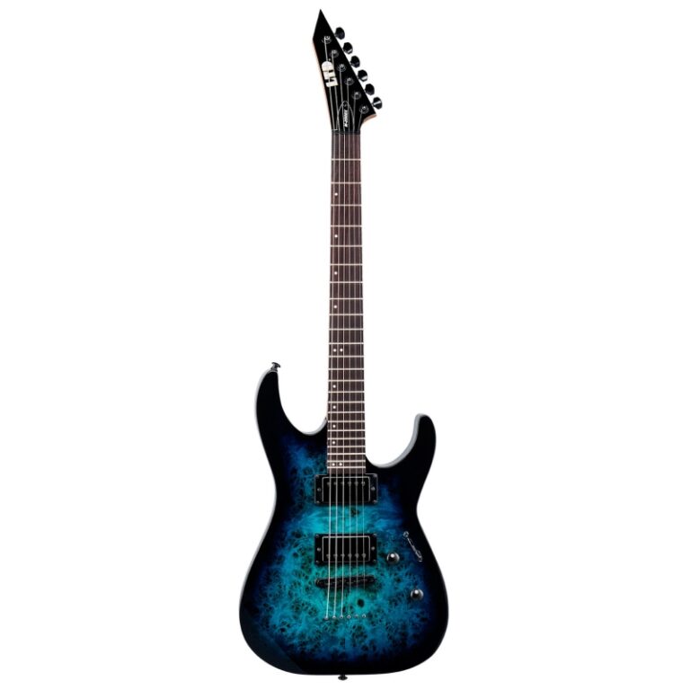 LTD M200DX NT - Blue Burst | قیمت گیتار الکتریک - موزیک آندلس